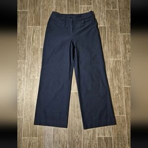 Lululemon City Sleek High-Rise Wide Leg Pant Womens 30 Blue Stretch LW5ENJS